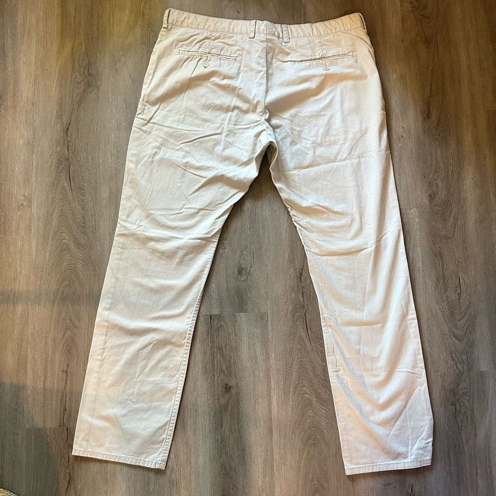 French Connection Cream Men’s Size 38 Cotton Chinos - Picture 10 of 12